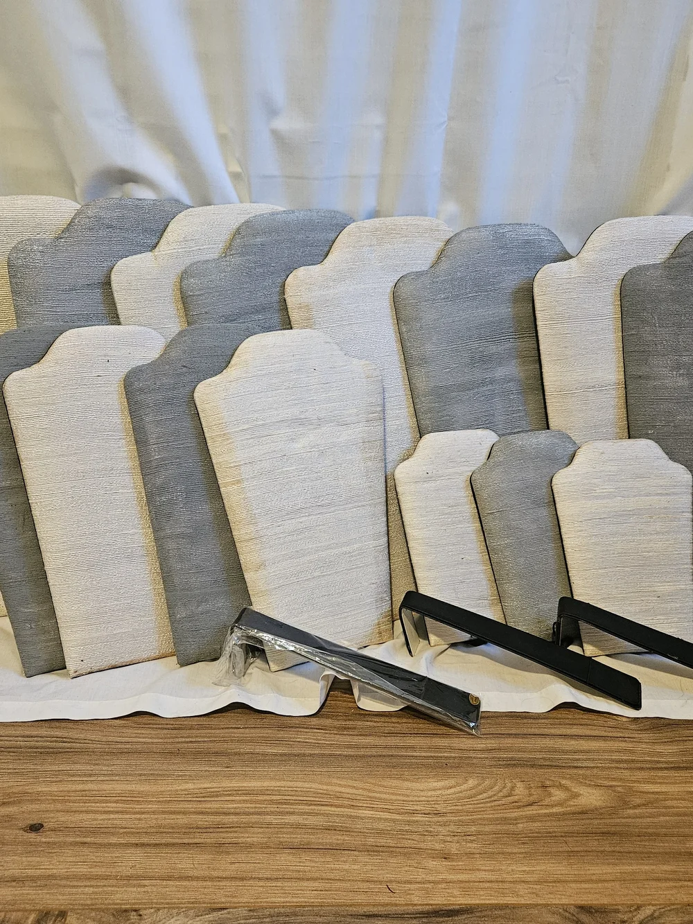 Fabric jewlery display props 3 sizes